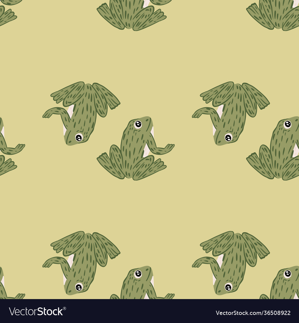 Seamless pattern in minimalistic style vector image Seamless pattern in minimalistic style