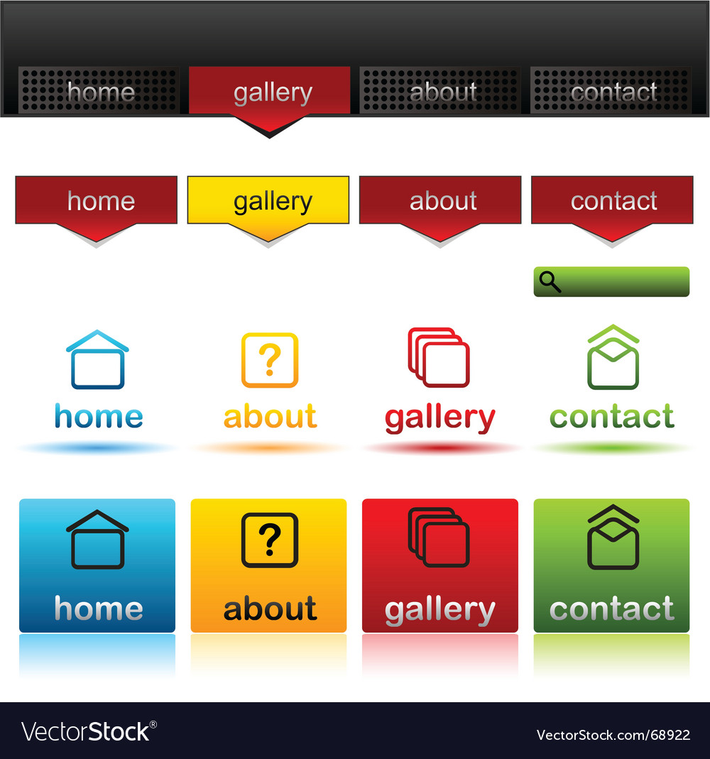Website Buttons Collection