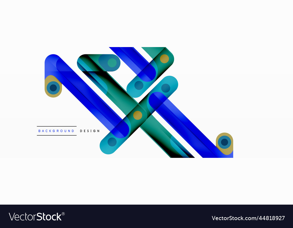 Colorful dynamic stripe composition lines