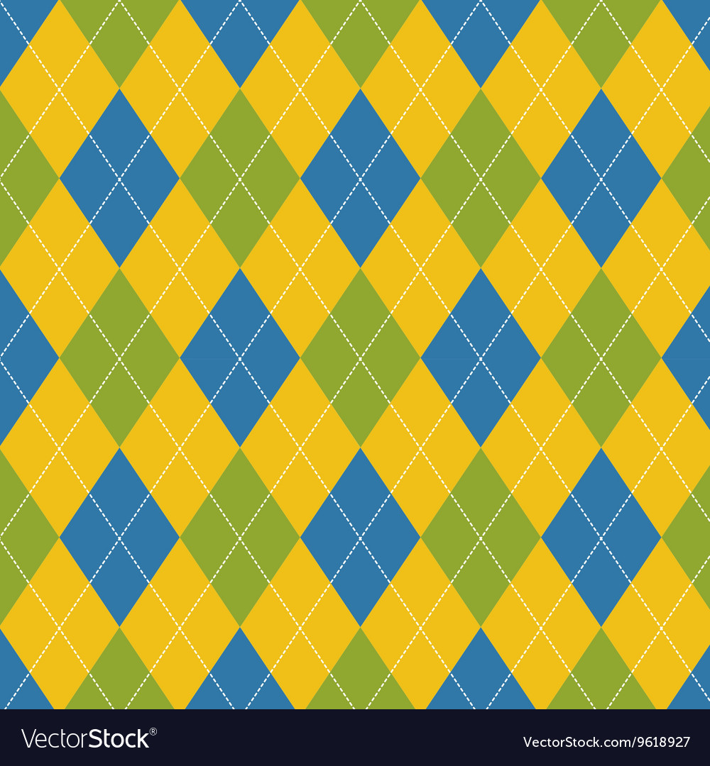 Diamond Argyle Pattern Fabric Background