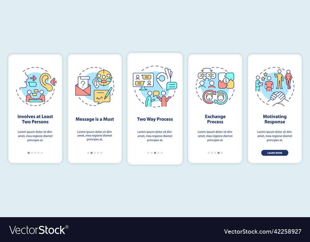Features of communication onboarding mobile app