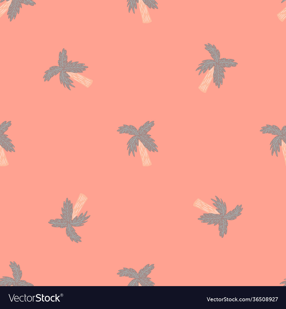 Minimalistic style seamless pattern with blue vector image Minimalistic style seamless pattern with blue