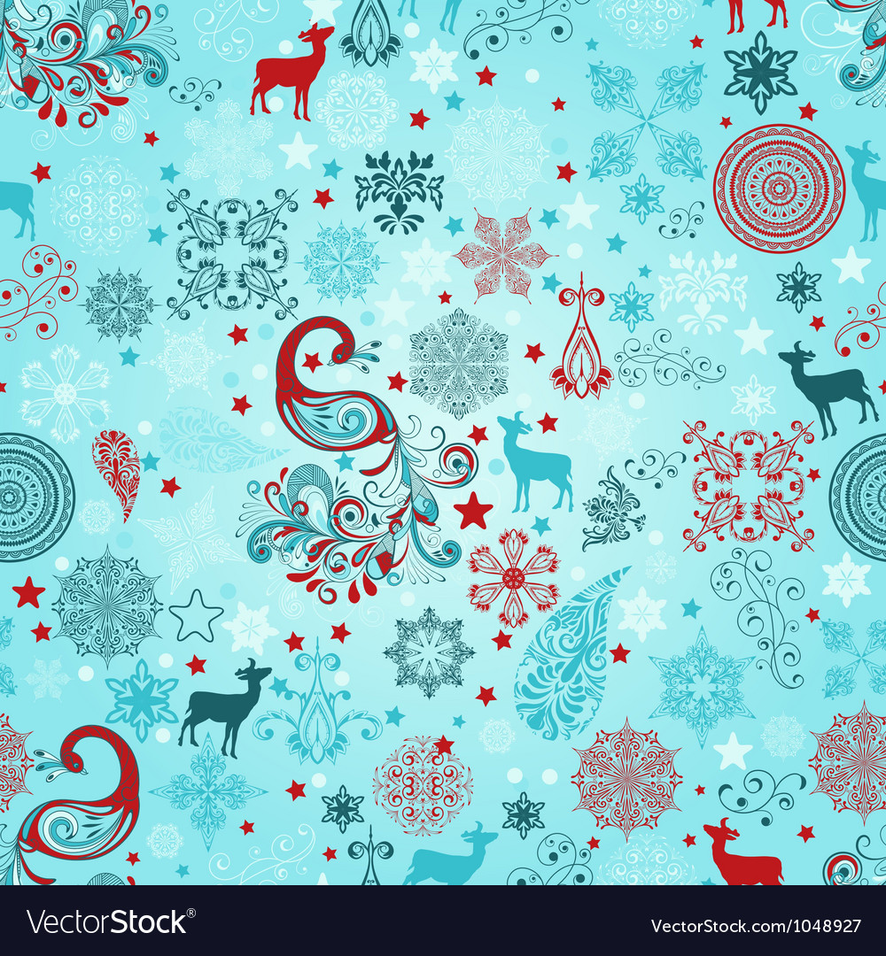 Winter Snowflake Pattern