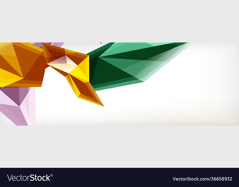 3d triangles and pyramids abstract vector image 3d triangles and pyramids abstract