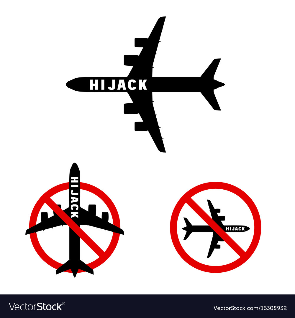 Airplane with hi jak on it set
