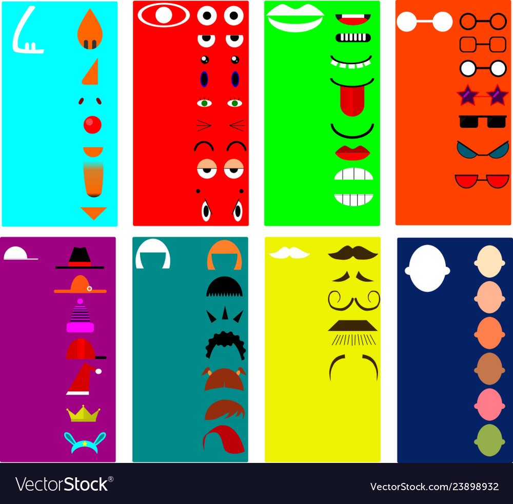 Make a face image