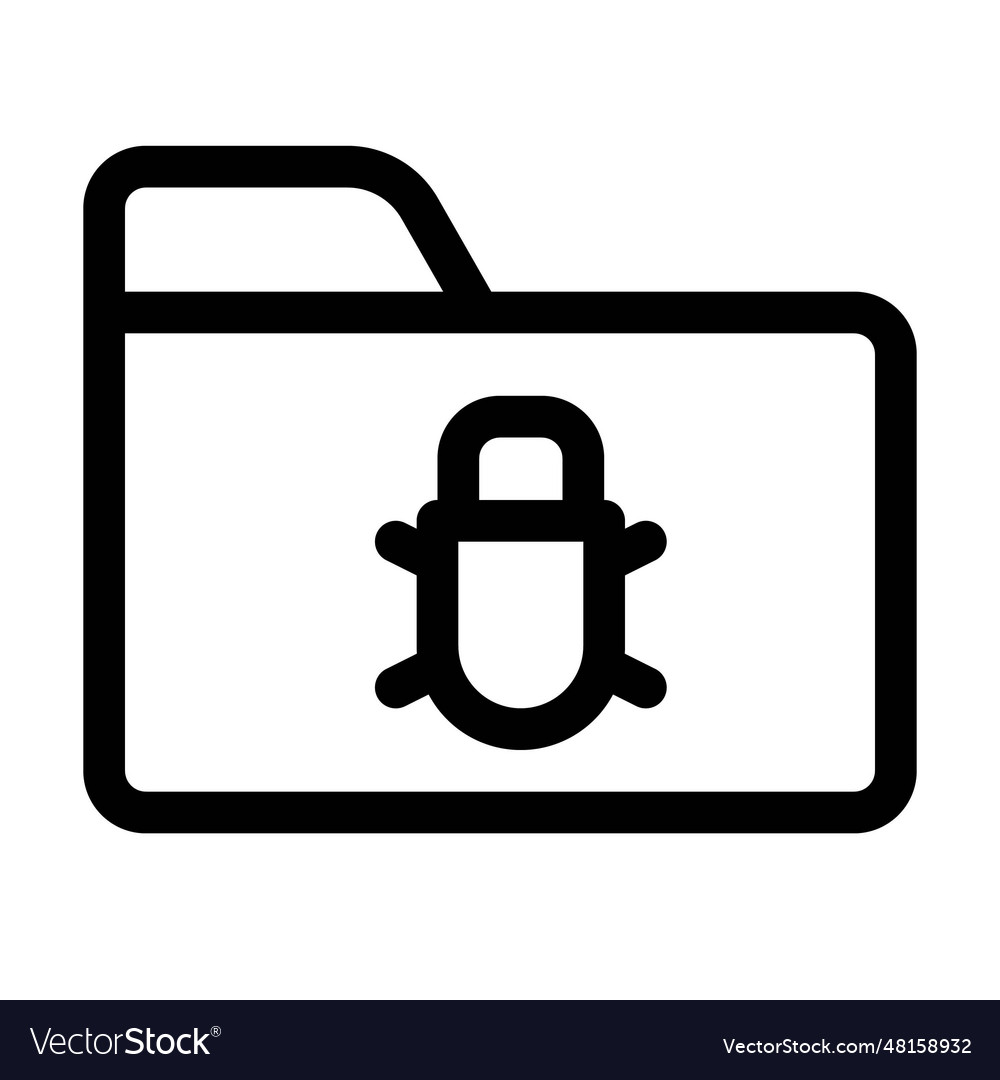 Malware corrupted the data of folder