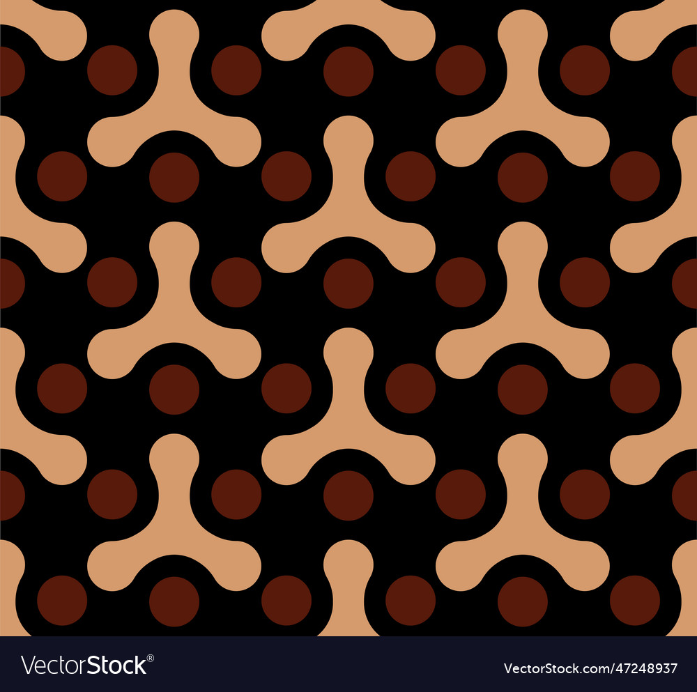 Abstract repeating seamless geometric pattern vector image Abstract repeating seamless geometric pattern