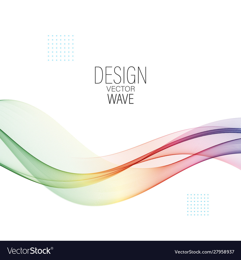 Abstract smoky waves background template