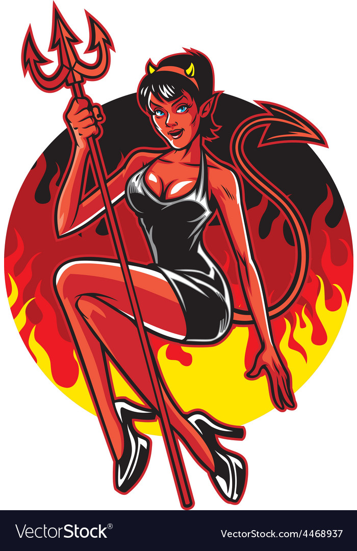 Sexy Devil Royalty Free Vector Image Vectorstock