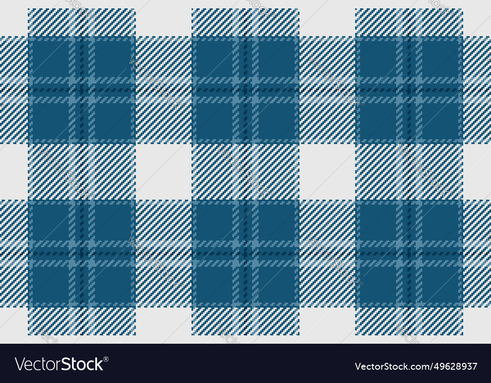 Texture check pattern of plaid textile background vector image Texture check pattern of plaid textile background