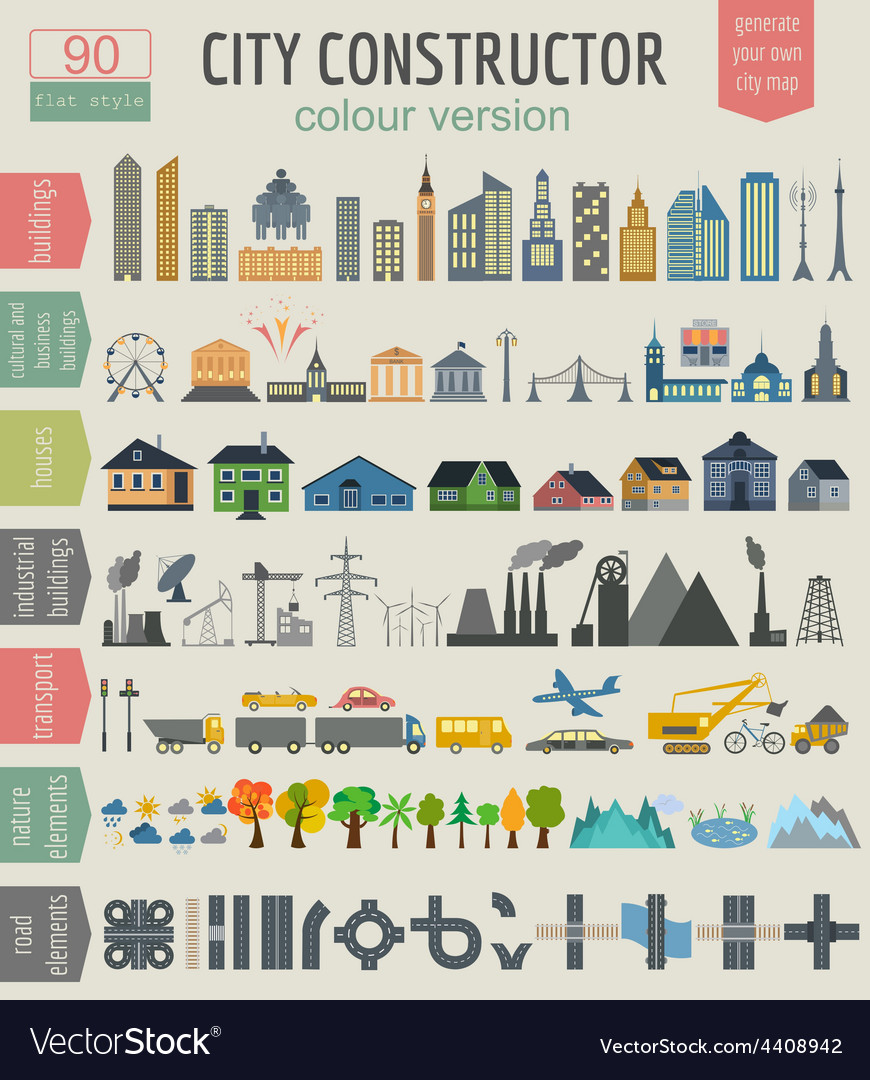 Cityscape Elements - Map Creation