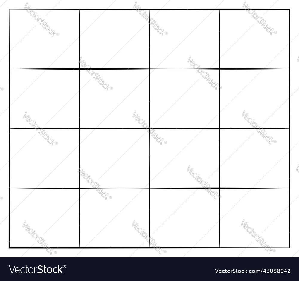 Grid mesh pattern element vector image Grid mesh pattern element