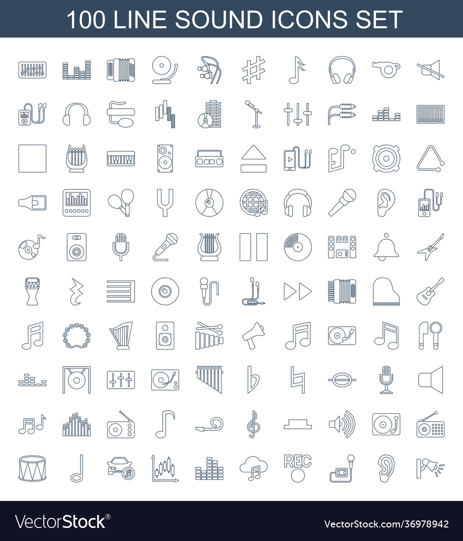 Sound icons