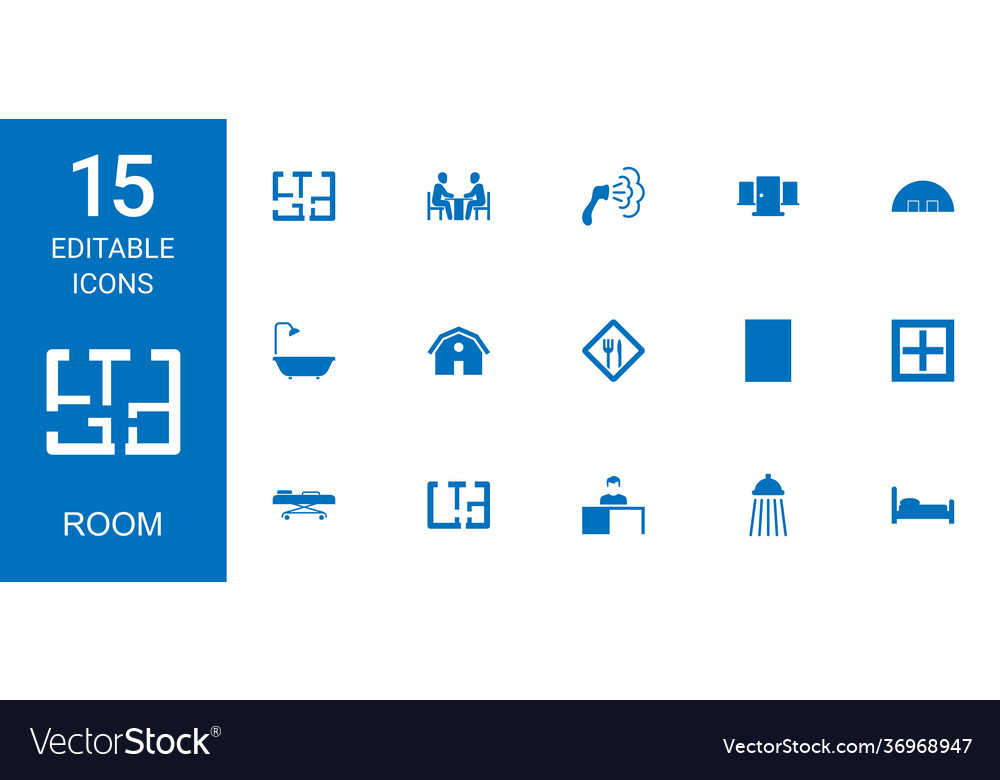 15 room icons