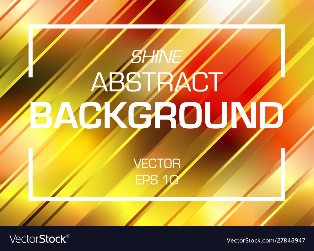 Abstract colorful shine line background in gold