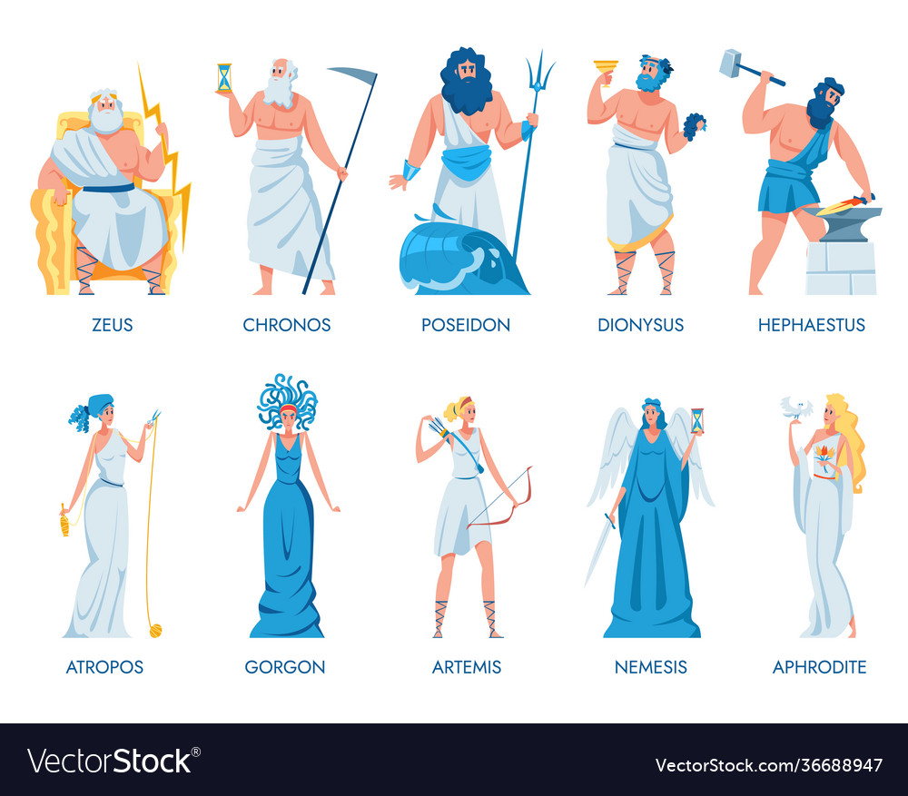 Greek Gods And Goddesses Pictures And Descriptions