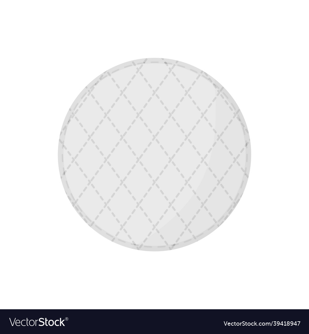 Round cotton pad cosmetic tool for face care