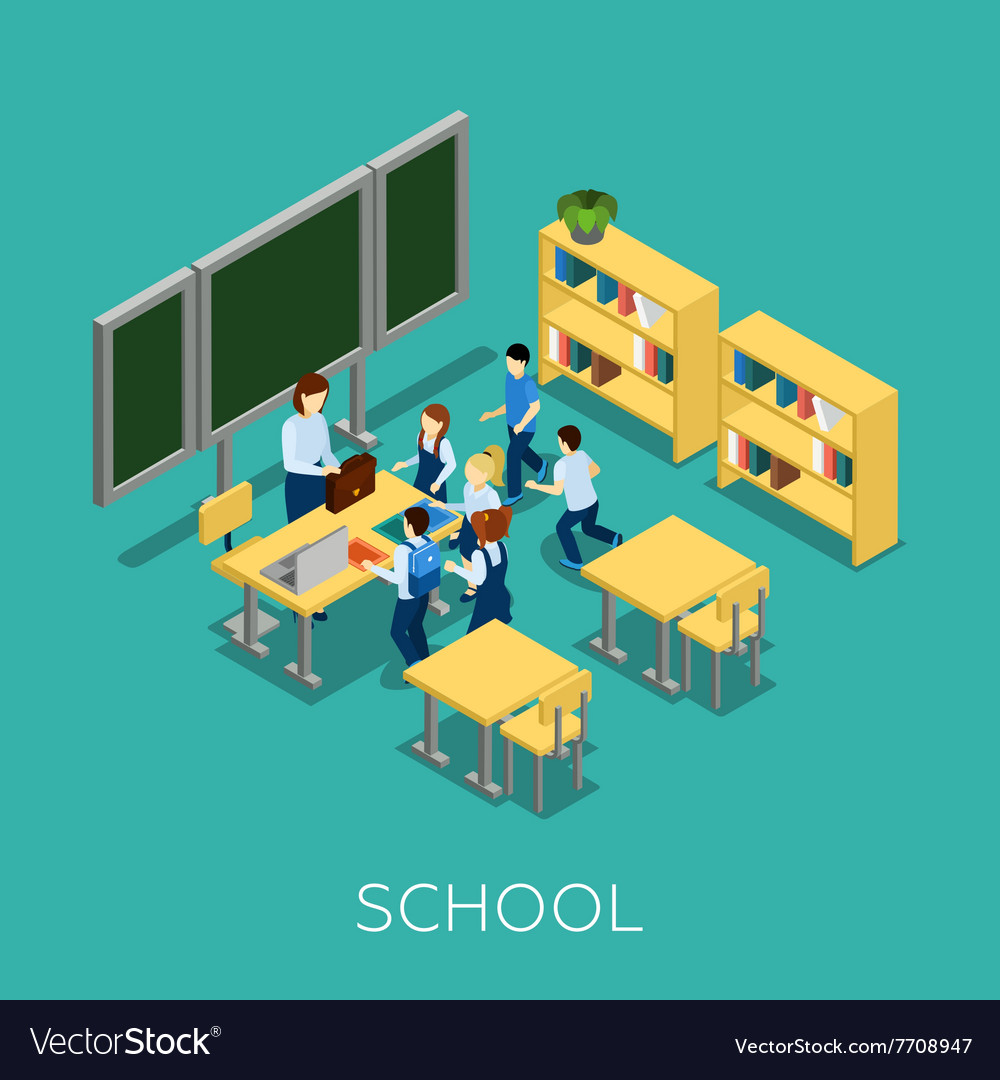 School and learning Royalty Free Vector Image - VectorStock