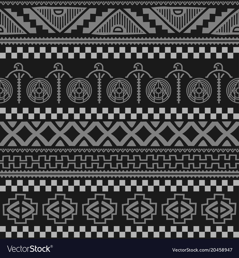 Seamless native pattern background