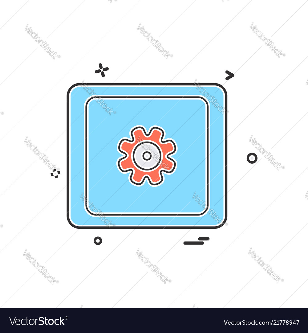 Web layout icon design Vector Image Web layout icon design