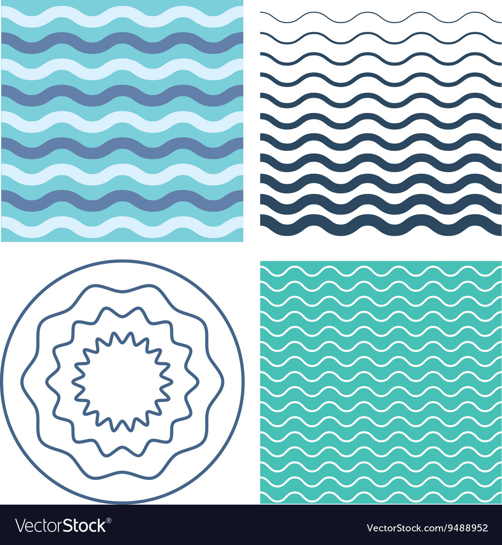 Ocean Wave Pattern Collection