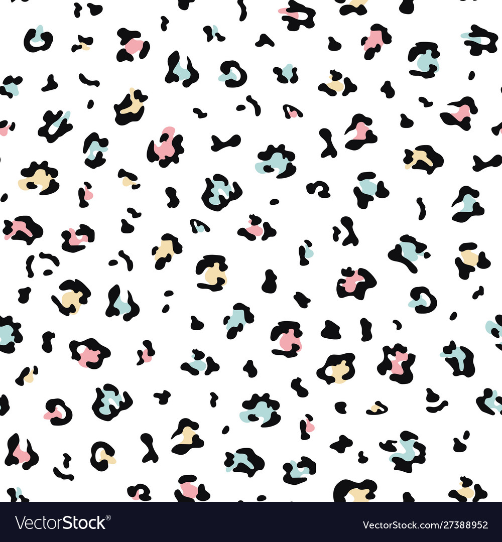 Seamless leopard pattern print
