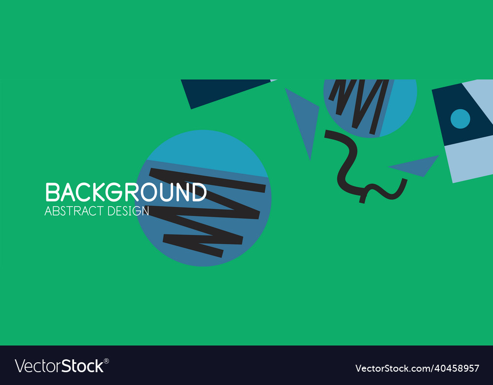 Abstract background blocks lines triangles