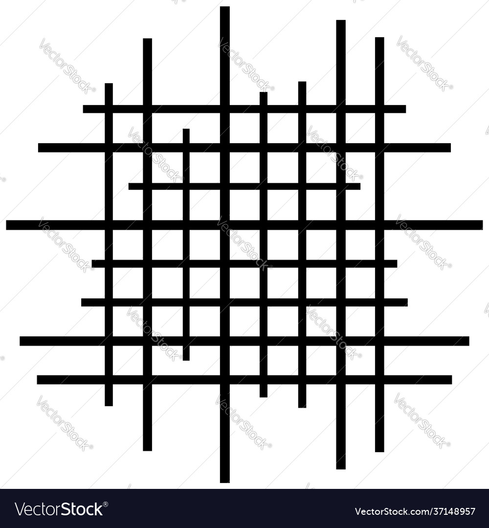 Abstract grid mesh lattice grating geometric Vector Image Abstract grid mesh lattice grating geometric
