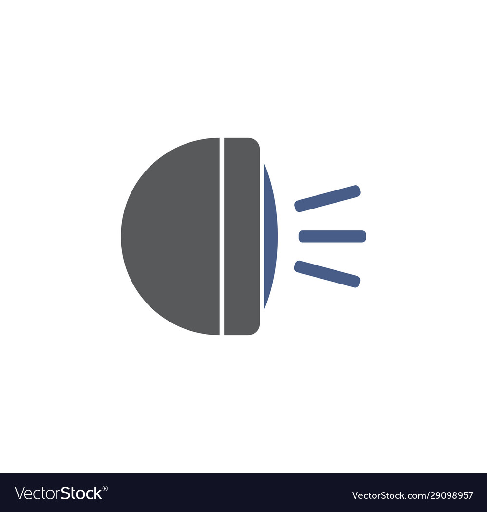 Car part icon on background for graphic and web