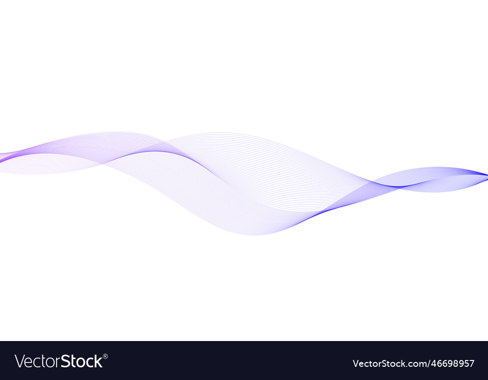 Flowing wave lines background abstract smooth vector image Flowing wave lines background abstract smooth
