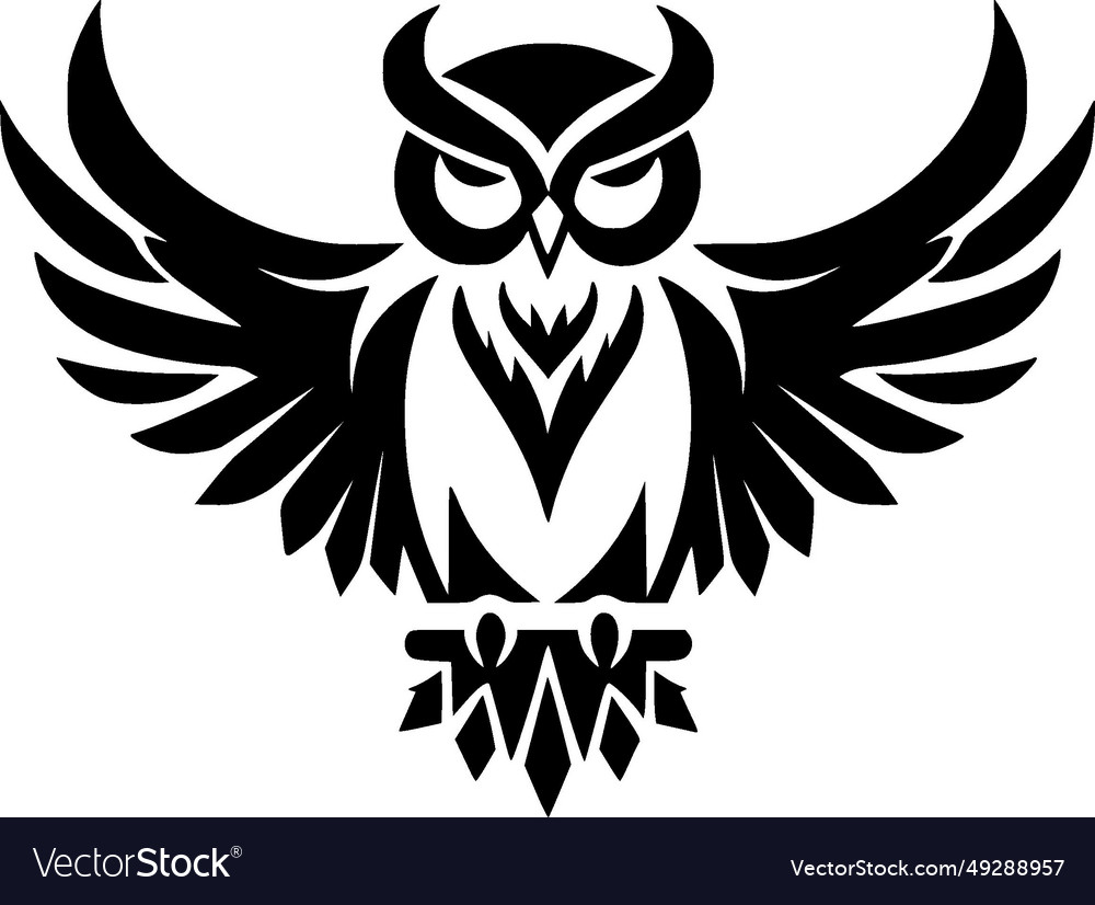 Owl - high quality logo ideal for t-shirt