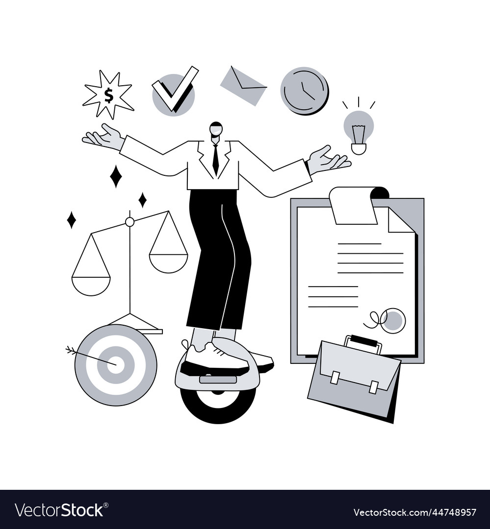 Resilience abstract concept Vector Image Resilience abstract concept