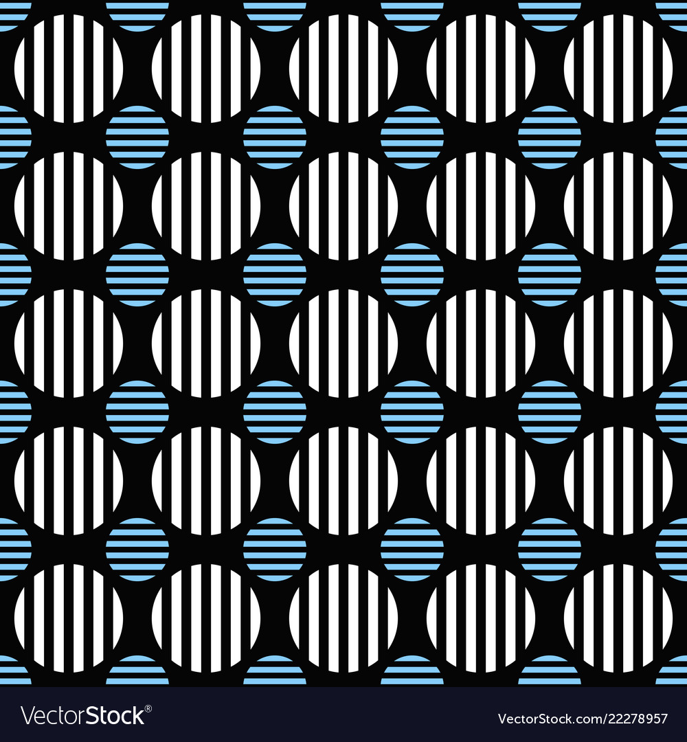 Seamless geometric circle pattern background