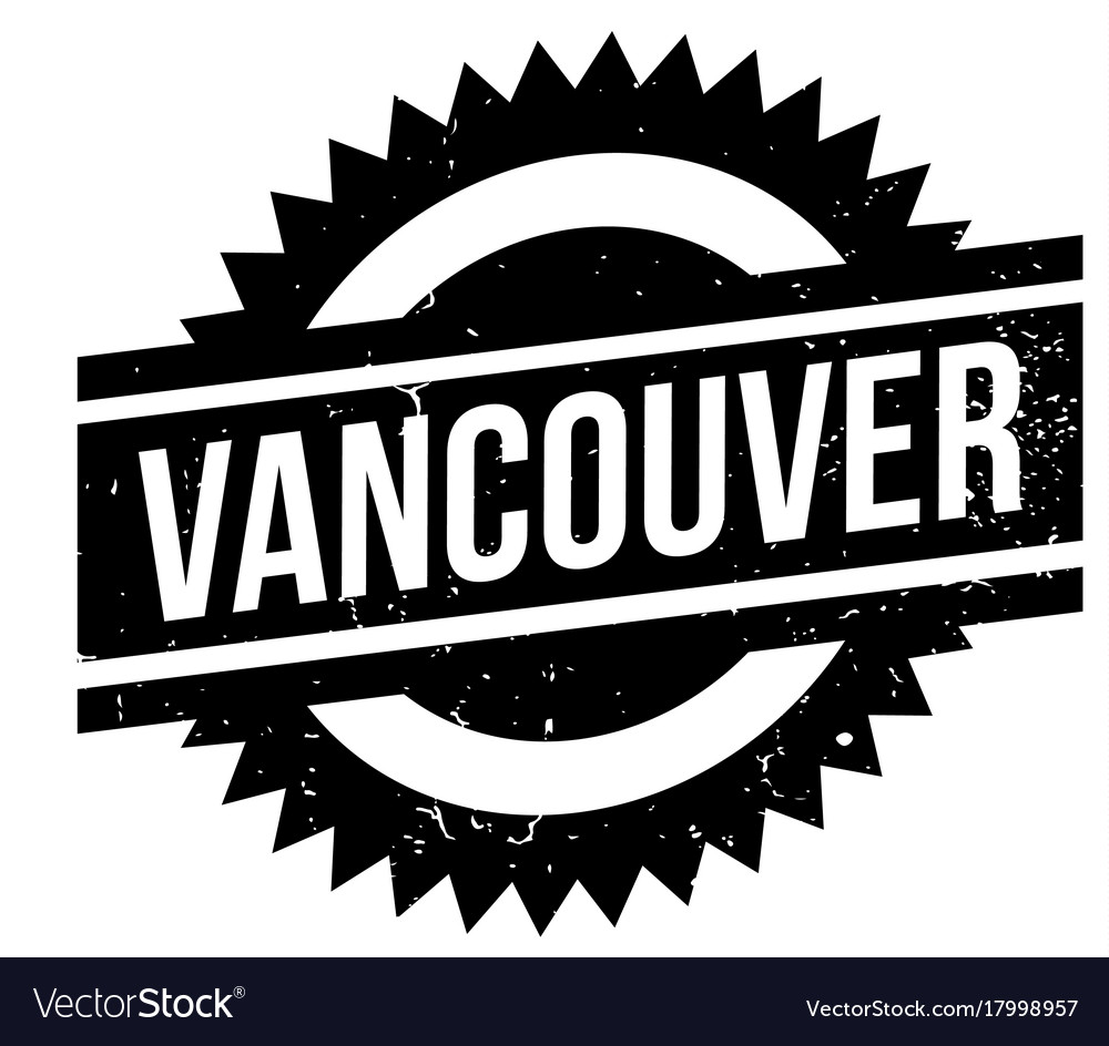 Vancouver rubber stamp Royalty Free Vector Image