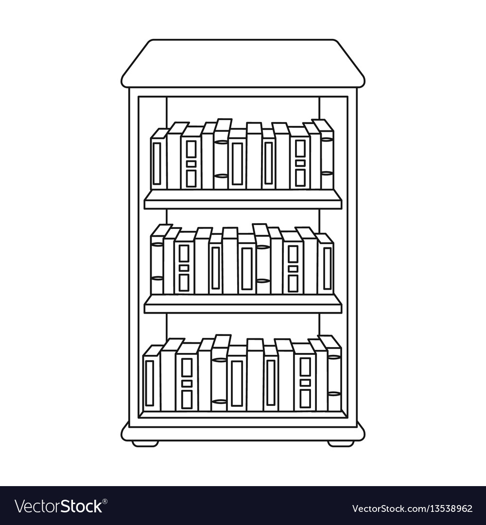 35 Latest Bookshelf Drawing With Books Boudoir Paris