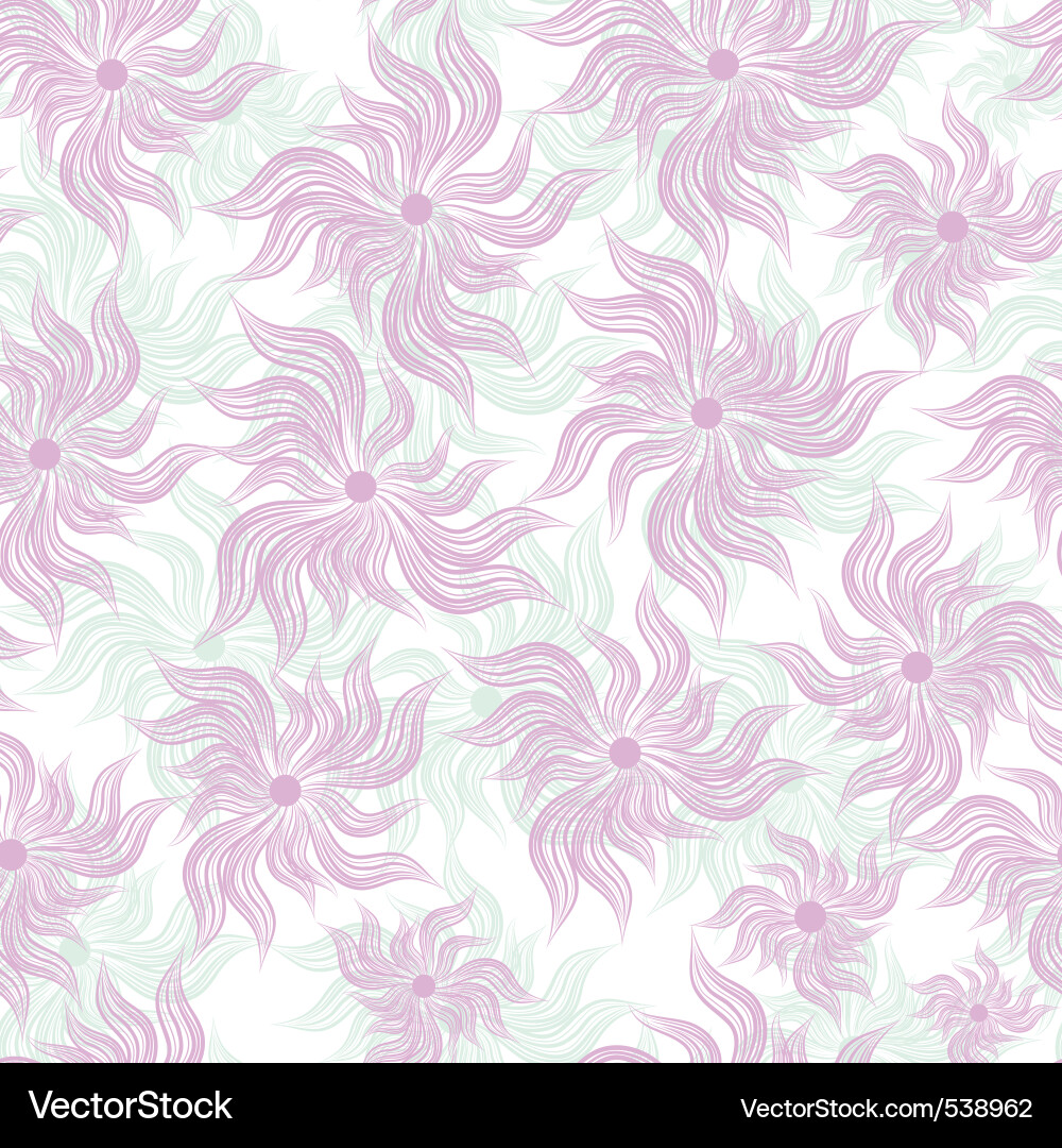 Flower seamless background Royalty Free Vector Image
