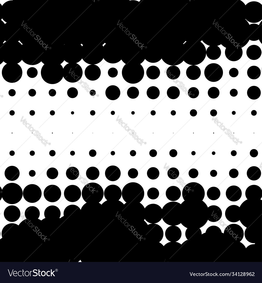 Halftone random circles dots specks vector image Halftone random circles dots specks