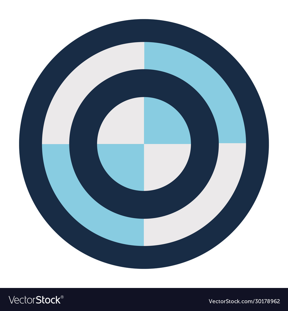 Striped loading circle block style icon