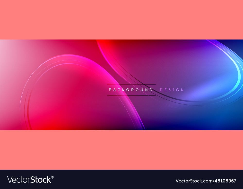 Abstract background - liquid transparent Vector Image