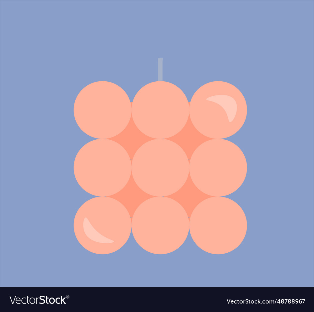 Aroma candle concept Royalty Free Vector Image