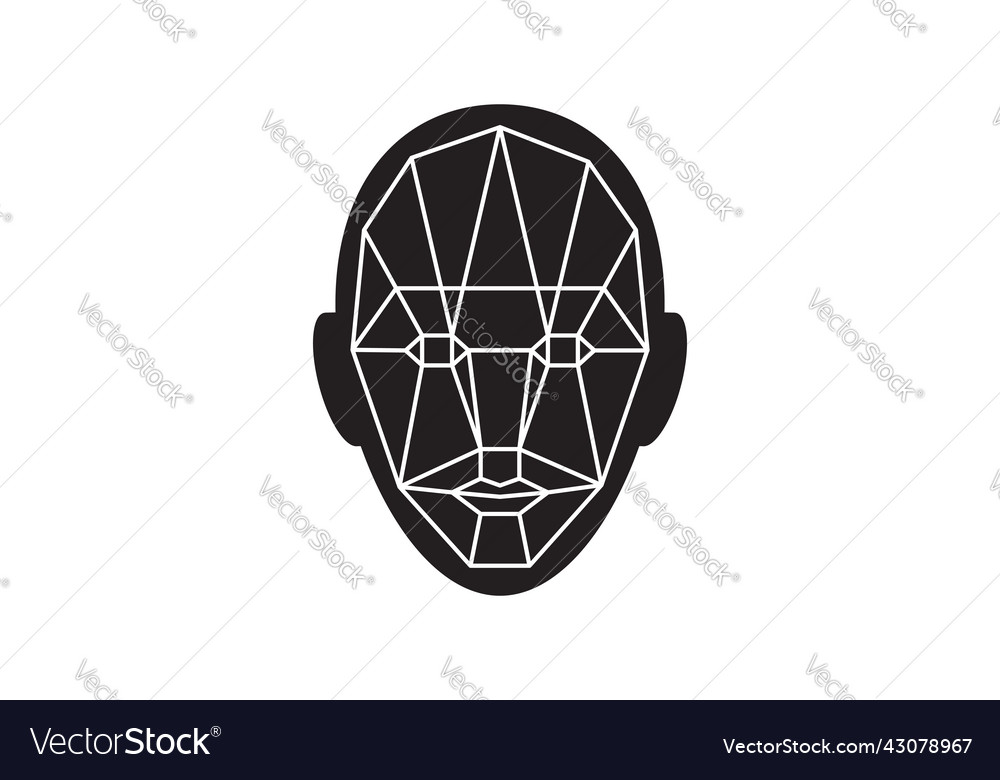 Recognition icon identity system recognize Vector Image Recognition icon identity system recognize