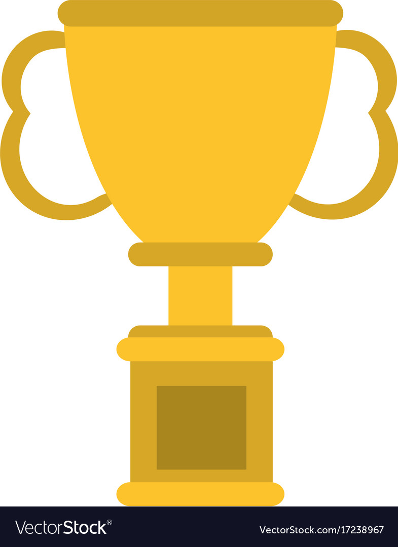 Trophy prize icon image Royalty Free Vector Image