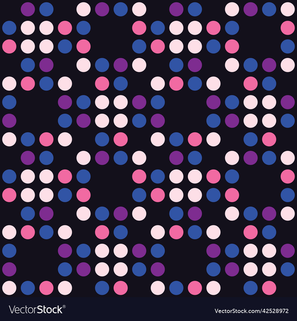 Abstract geometric background design dots vector image Abstract geometric background design dots