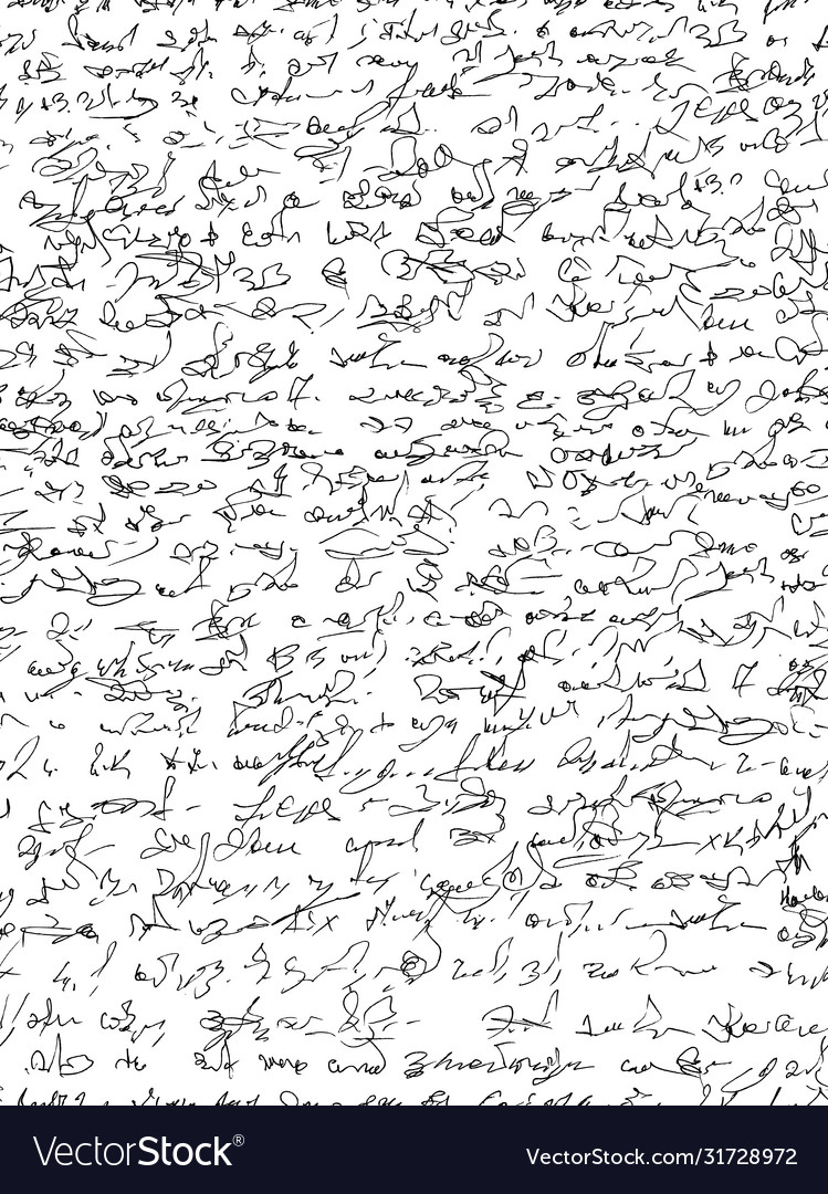 Abstract Handwritten Pattern