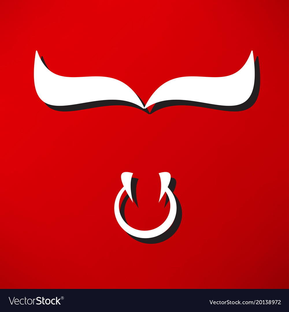 Bull icon Royalty Free Vector Image - VectorStock