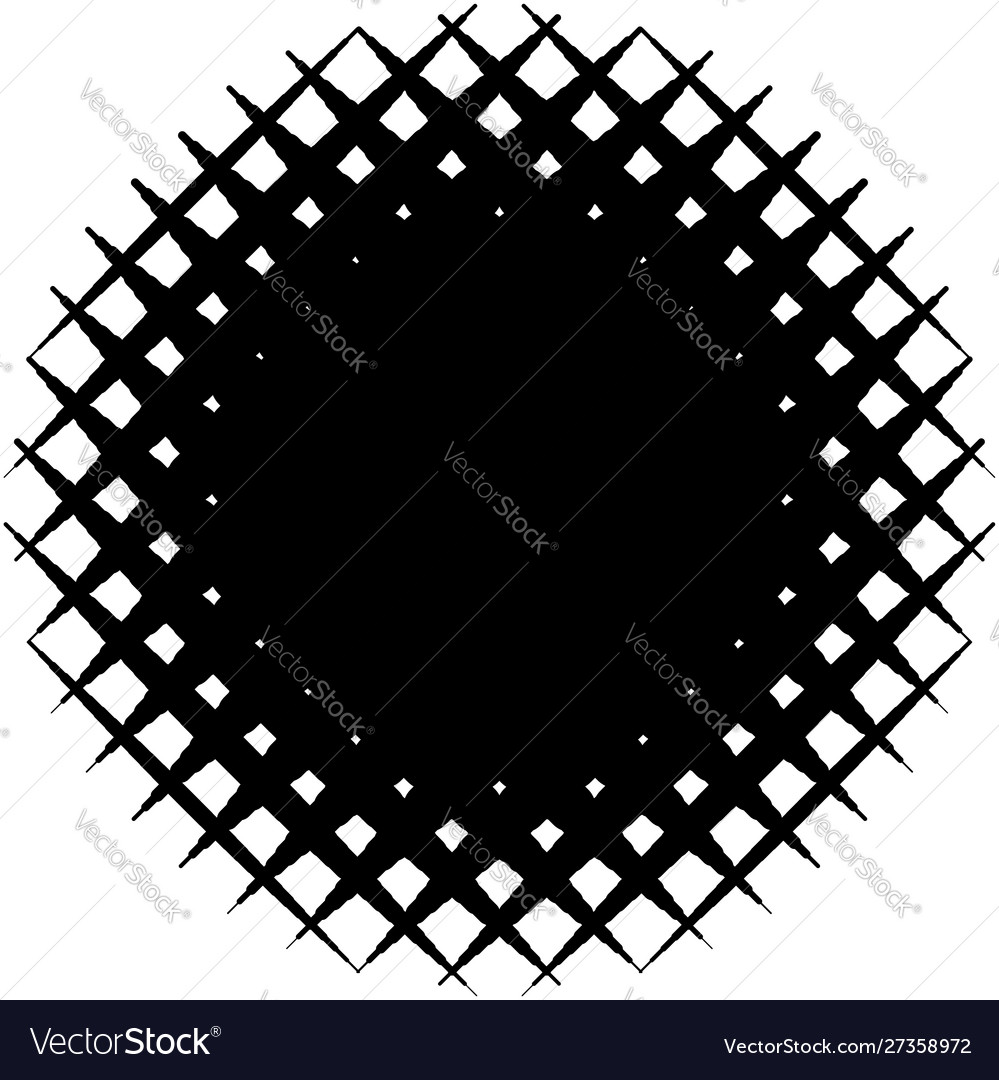 Circle form grid mesh intersected strips Vector Image Circle form grid mesh intersected strips