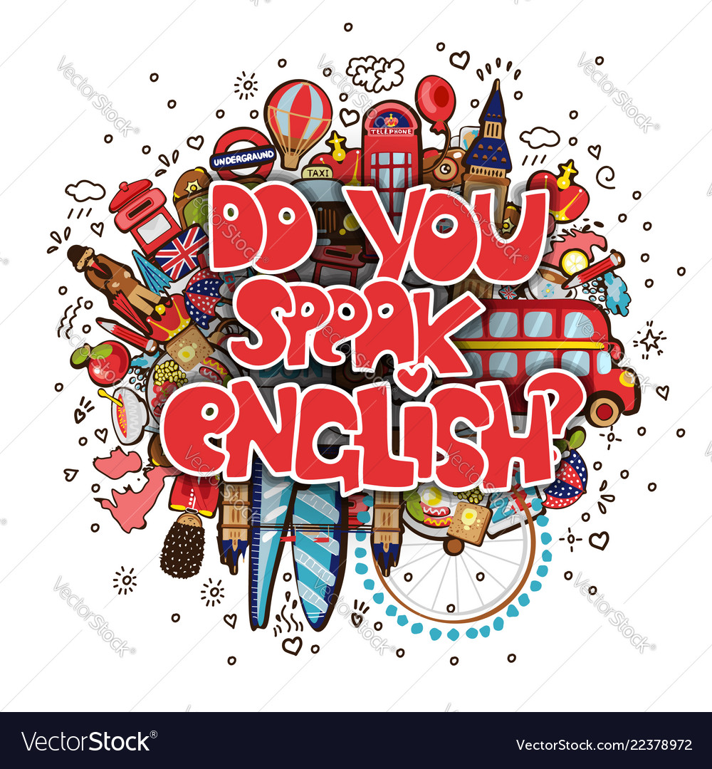 Konzept des Studiums von englischen oder reisenden Briefen vector image Konzept des Studiums von englischen oder reisenden Briefen
