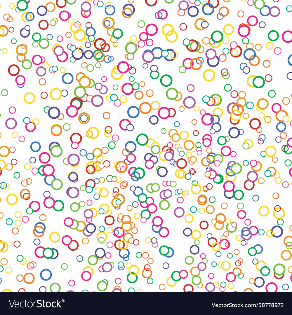Pattern circles abstraction vector image Pattern circles abstraction