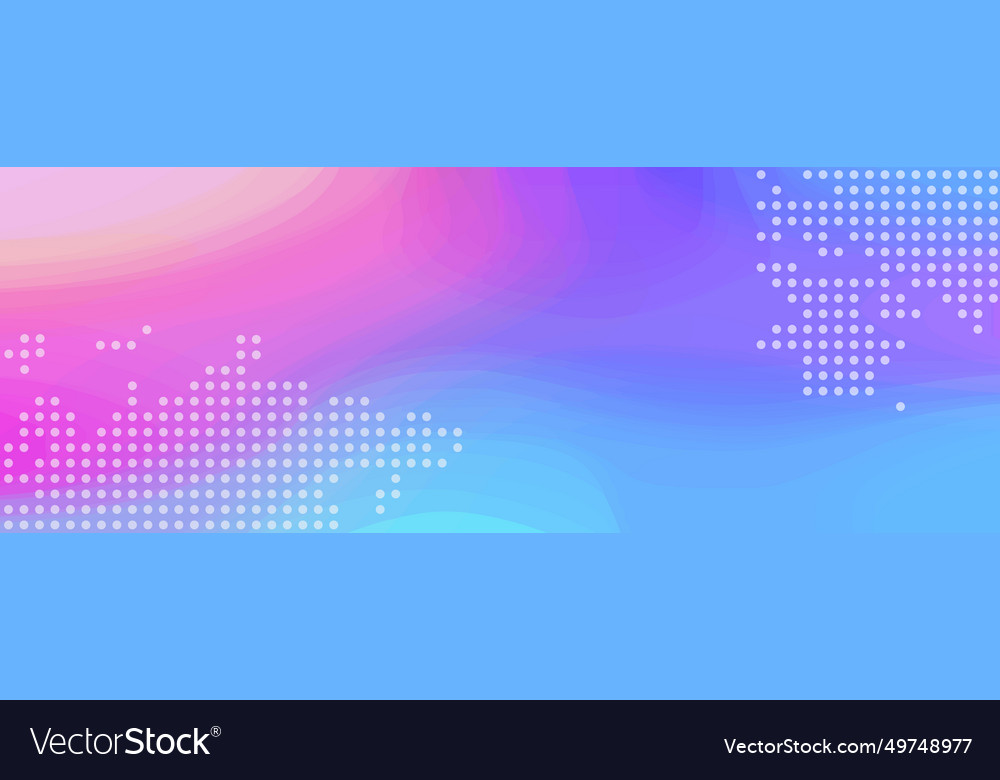 Abstract web header template background vector image Abstract web header template background